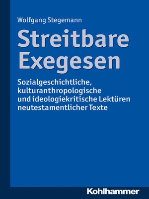 cover image of Streitbare Exegesen
